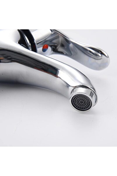 OEM Lavatory Faucet with Fixed Spout, Alloy, Chrome, LV002