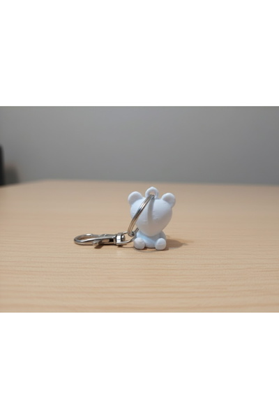 VreauPoster Teddy bear heart keychain 2-3cm