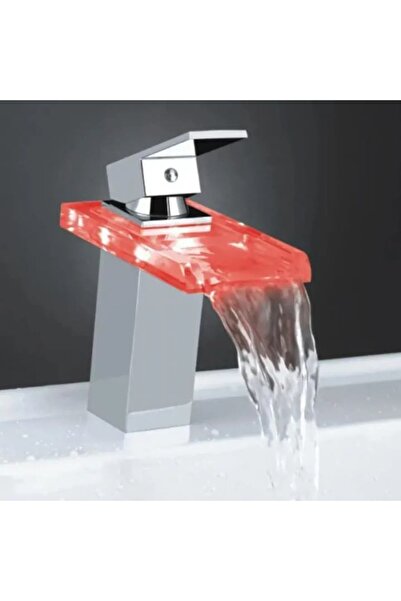 OEM Sink Faucet, Alloy and Glass, Chrome, RGB Light, Color-changing with Water Temperature, OD3013