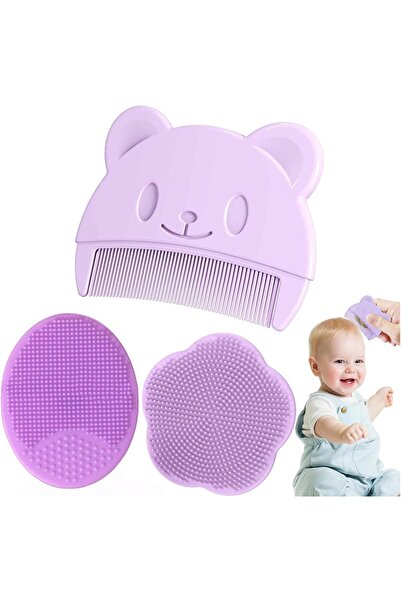 LinJie مجموعة فرشاة ومشط شعر الأطفال