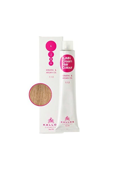 Kallos Cosmetics Vopsea de păr profesională Kallos KJMN 100ml nr. 9.1 blond extra deschis cu nuanță cenușie