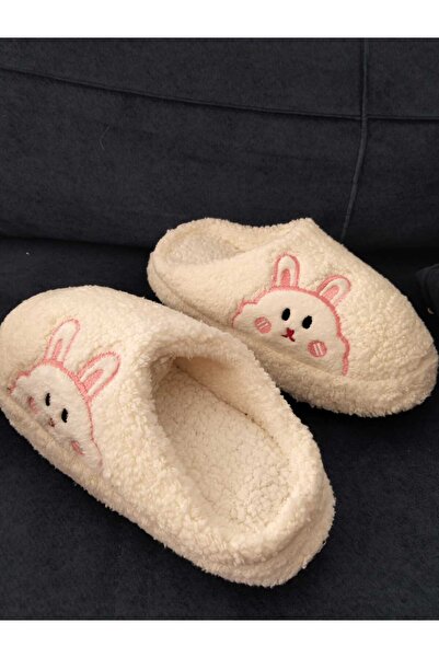 Lion New Season Figured Fluffy Indoor Slippers