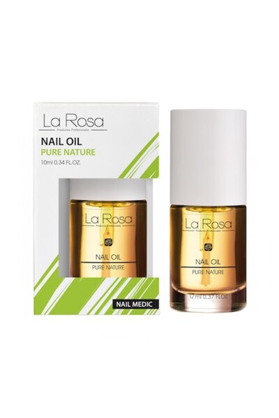 LA ROSA Ulei pentru cuticule cu migdale, argan și jojoba - hidratare și prote...
