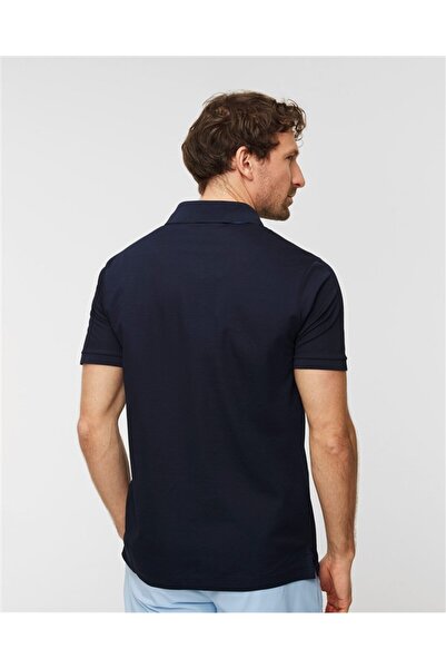 PAUL&SHARK MEN'S KNITTED POLOSHIRT C.WCOTTON