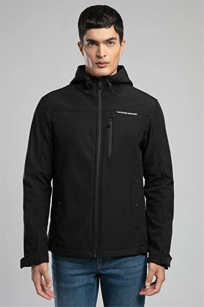 Lee Cooper Regular Fit Hooded Zippered Coat Men's Coat 261 Lcm 232001 8101