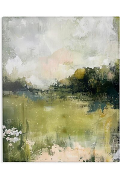 ALAYRA International Scenic Faded Atmosphere Canvas Wall Art – Landscape Home...