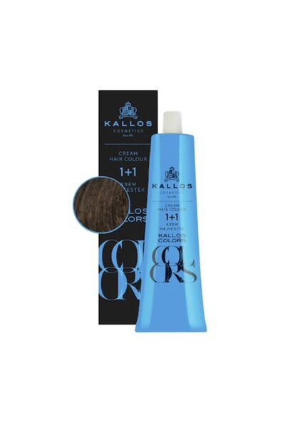 Kallos Cosmetics Kallos Colors Hair Dye 60 ml No. 4N Medium Brown