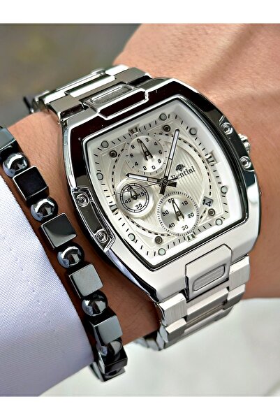 Bentini Functional Men's Watch with Rectangular Design