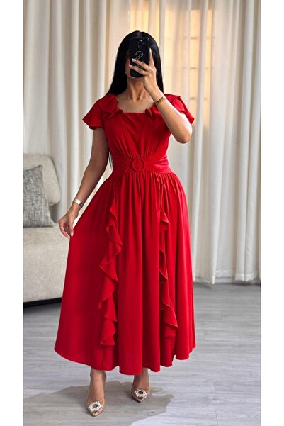 SELSAL Soft ruffle dress