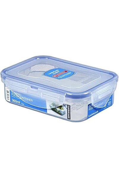 locknlock لوك & لوك حافظة طعام مستطيلة - قصيرة سعة 360مل
