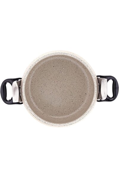 ALSAIF Al Saif Granite & Aluminum Pressure Cooker, 4 L, Pearl White (Model K98004/PW)