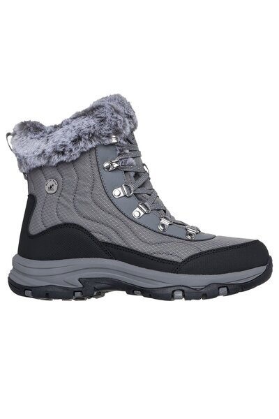 SKECHERS Women's boots TREGO STORMIE 167893-CHARCOAL LIGHT-37