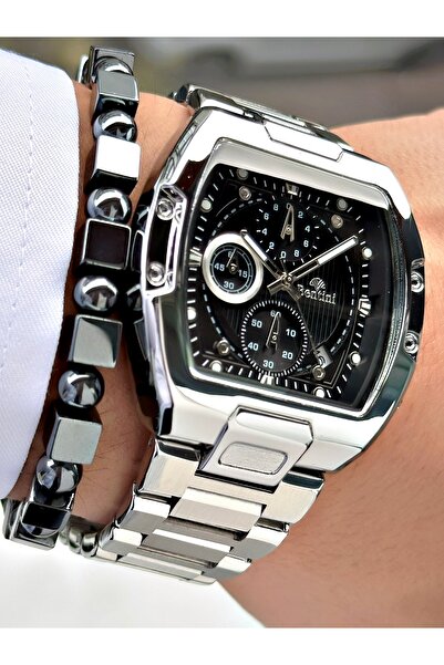 Bentini Functional Men's Watch with Rectangular Design