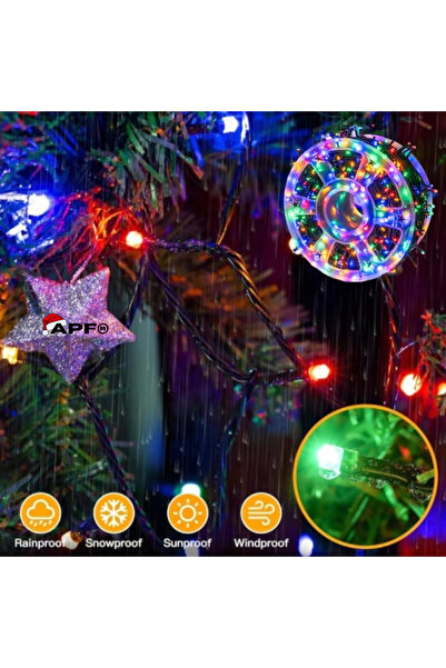 APF Multicolor LED Installation 50m – 8 Modes, on Roll, Indoor/Outdoor