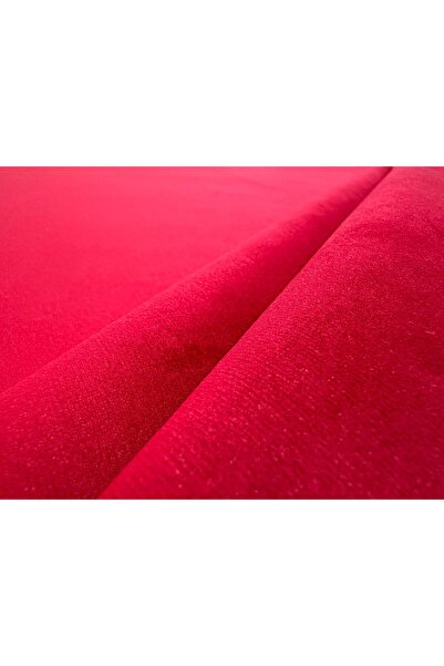 OEG Velvet fabric, red, LUKAS FLX 112, ideal material for furniture upholstery and decorations