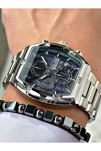 Bentini Functional Men's Watch with Rectangular Design