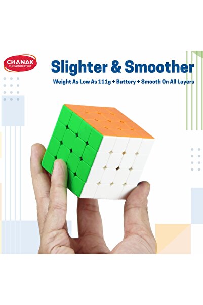 Chanak 4x4 Cube for Kids, Speed Cube Puzzle for Kids & Adults, Speed Cube for Kids Above 6 Years (4X4 Cube)