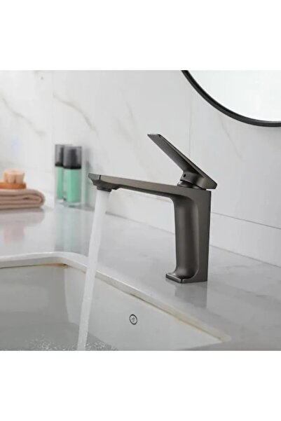OEM Washbasin Faucet, Sanitary Brass, Graphite Gray, 9967N
