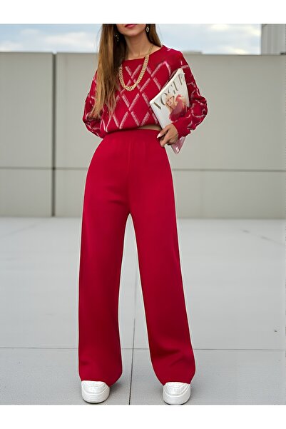 Bengi Clothing Merino Textured Knit Pants