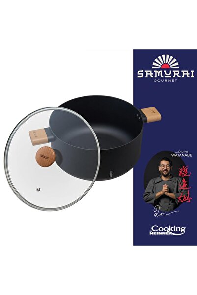 Heinner Aluminum Half Pot + Lid 24X12.5 Cm, ​​5.3 L, Rikito Watanabe, Samurai Gourmet, Cooking By