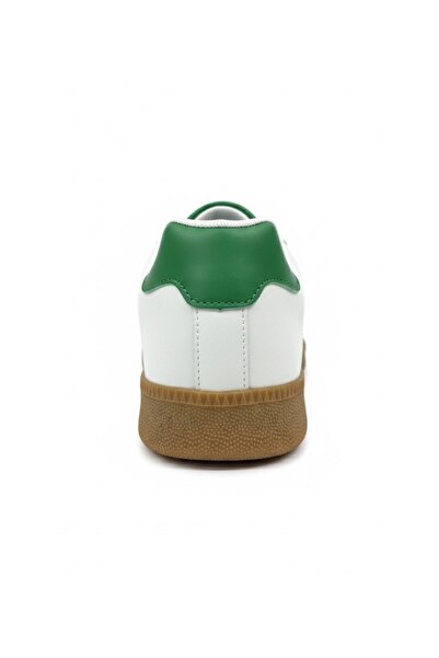 HTWD Women's Men White Green Casual Sneakers