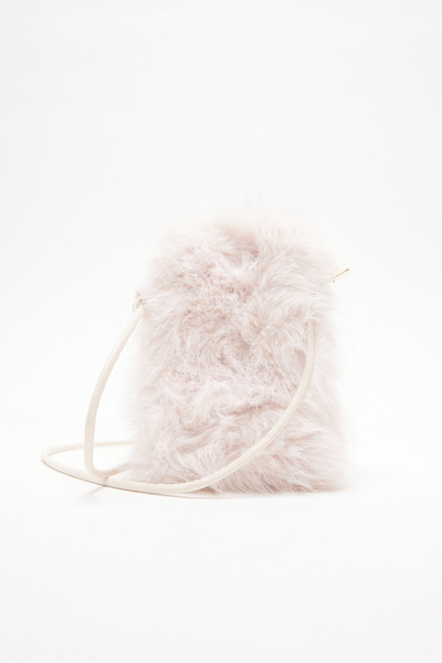 PAULMARK Women's Lined Mini Plush Bag