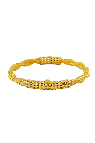 Altınkaynak 22 Ayar Altın Tasarım Bilezik - 0199966