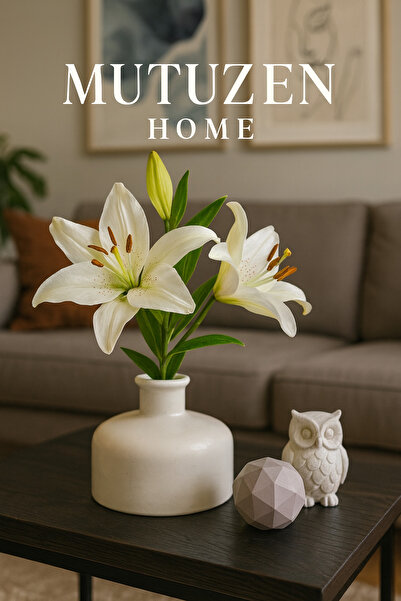 Mutuzen Home Dekoratif Minimal Vazo
