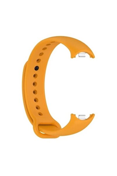 PHN MAG Silicone Band with Metal Pin, Compatible with Xiaomi Mi Band 8/9/10, PHN Mag, Orange