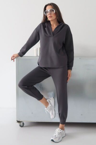 modavingo Women's Smoked Diver's Fabric Pants and Jacket Set