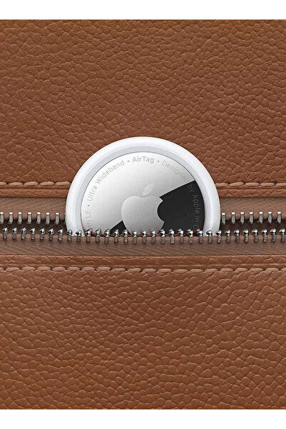 appleıne عبوة AirTag من قطعة واحدة باللون الأبيض