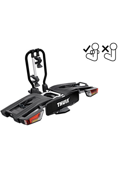 Thule 2-Bike Carrier, Easyfold Xtf 2, With Towbar Attachment (13 Pins)