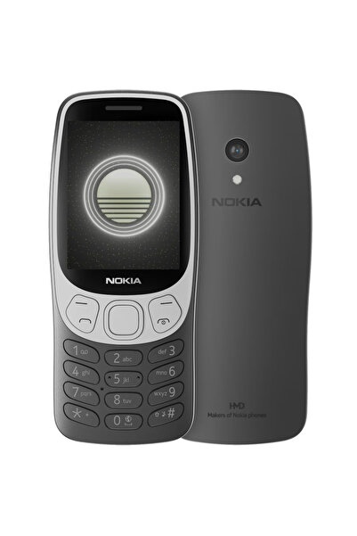 Nokia Telefon mobil 3210 (2024), Dual SIM, 4G, Grunge Black