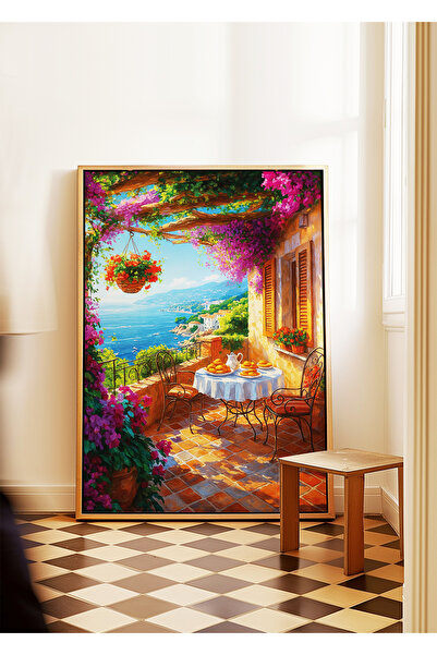 ARTHOUSECOLLECTIVE Dimineața din Marea Mediterană - Poster peisaj - Poster fă...