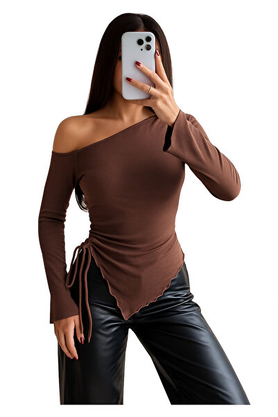 MODAYA Yanı Ruched Detail Blouse