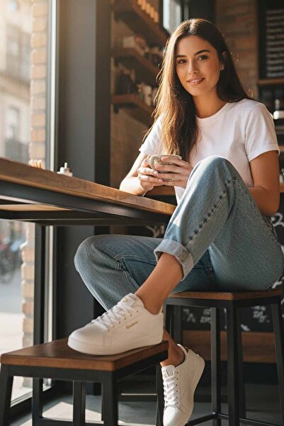 Reebok Kadın Beyaz Snekars Ayakkabı Beyaz RB900-4