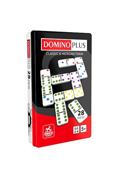 Deico Games Domino Plus, 2-4 players, 5+ years