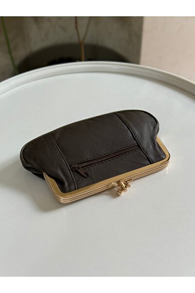 Bagnest Clip-On Soft Genuine Leather Women's Wallet