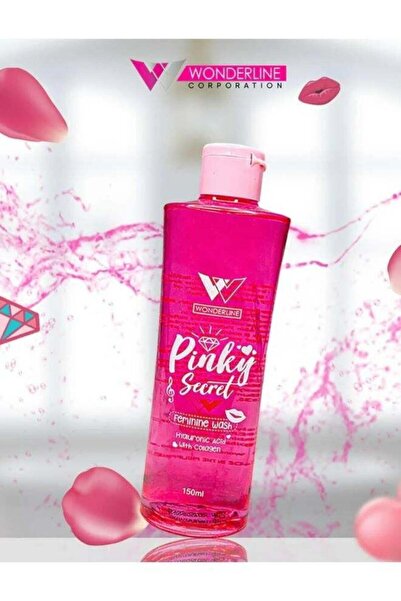 WONDERLİNE Pinky Secret Feminine Wash Hyaluronic Acid with Collagen, pH Balan...