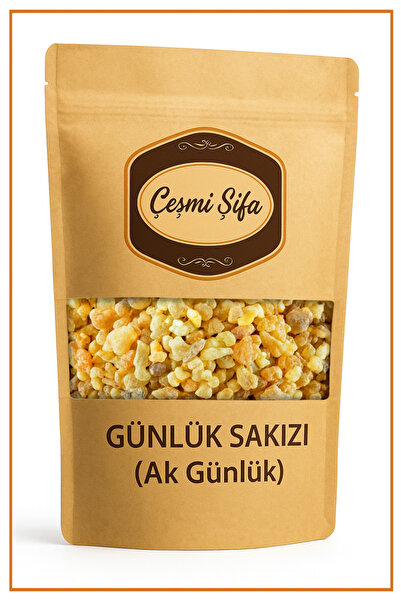 çeşmi şifa Ak Günlük Sakızı 100 Gr (Sığla Ağacı Reçinesi)