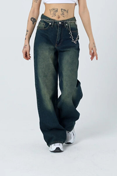 Touz Moda Y2K Vintage Vibes Baggy Jeans
