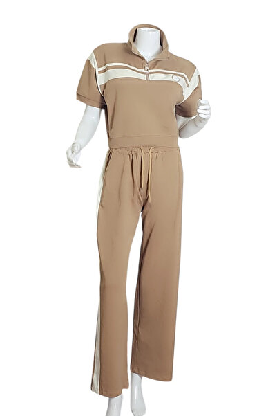 1way طقم كاجوال ثنائي اللون