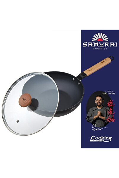 Heinner Tigaie Wok + Capac 26X7.5Cm, Rikito Watanabe, Samurai Gourmet, Cooking By
