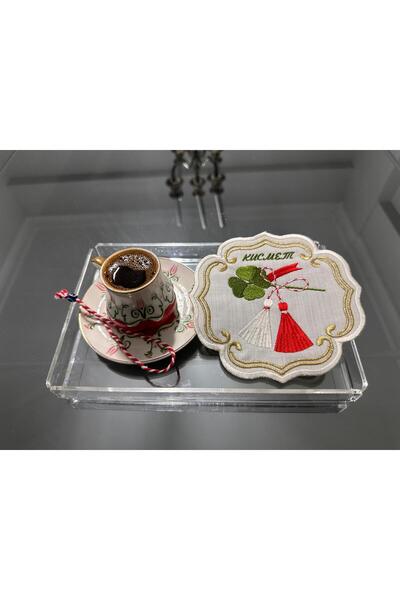 LİNDA MİA Marteniçka Cocktail Napkin Single (Marteniçka Bracelet with a Gift)