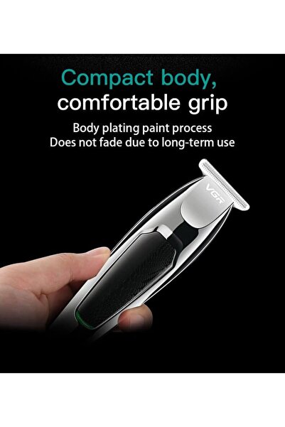 VGR V-030 Professional Hair Trimmer Runtime: 100 min Trimmer for Men (Black)