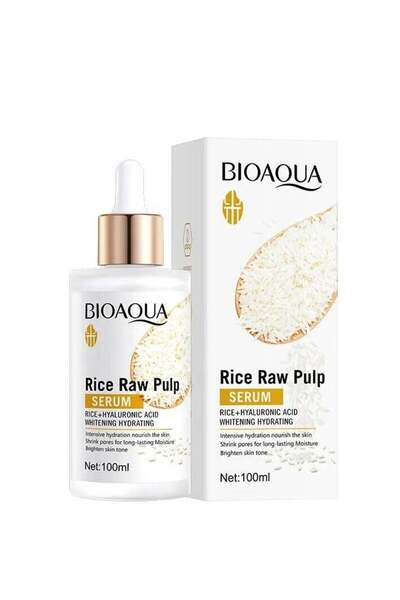 Bioaqua Rice Raw Pulp Face Serum 100 ML