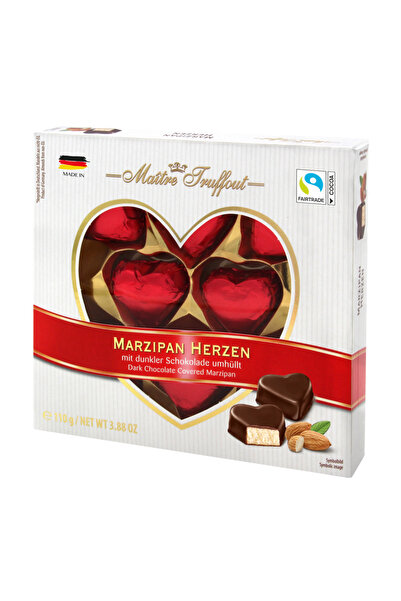 MAITRE TRUFFOUT Marzipan Hearts 110g