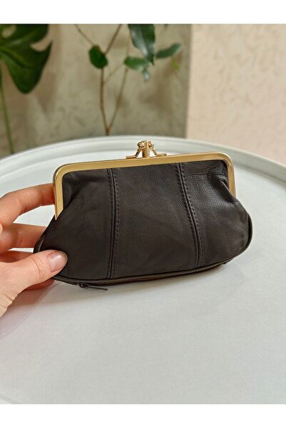 Bagnest Clip-On Soft Genuine Leather Women's Wallet