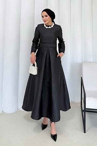 Melike Tatar Φόρεμα ζακάρ 3579-1