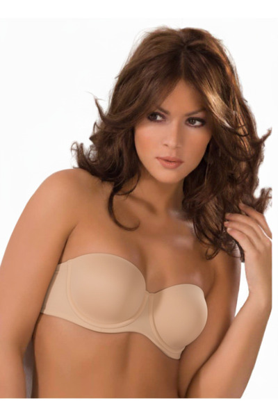 Le Jardin 7035 Bonnie Strapless Bra Tan